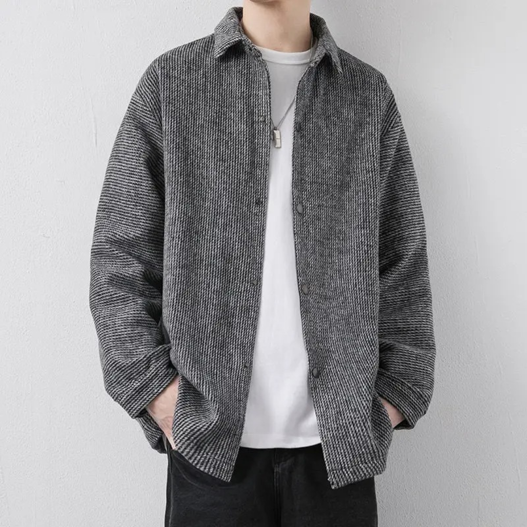Static Wave Overshirt