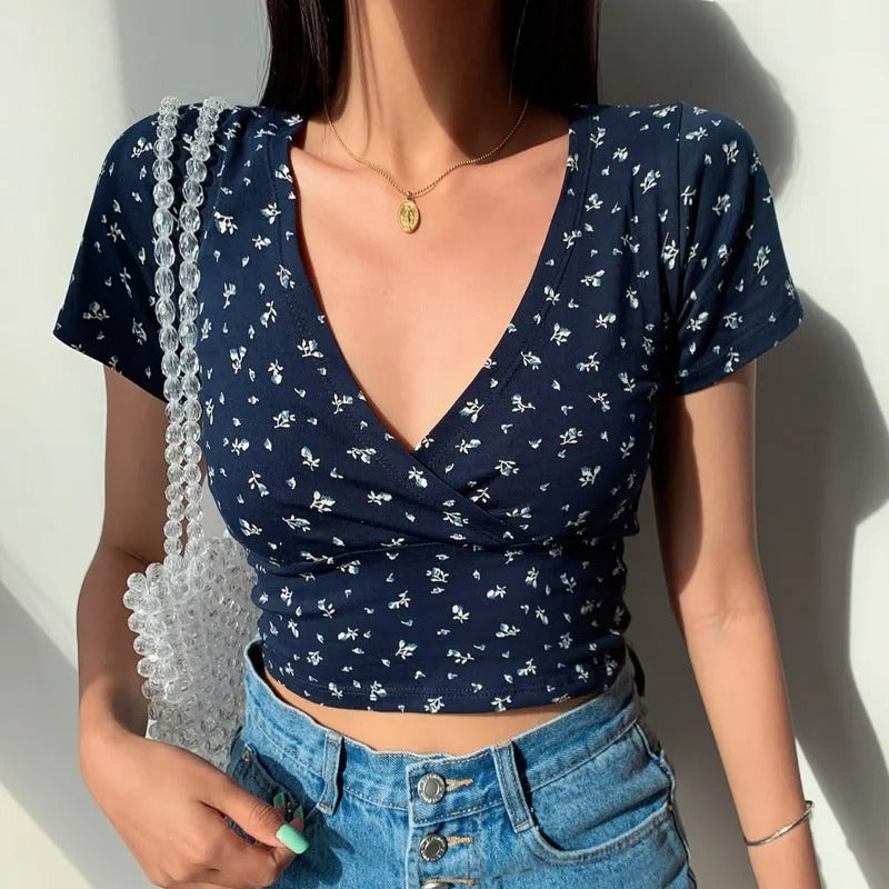 Blossom Wrap Top