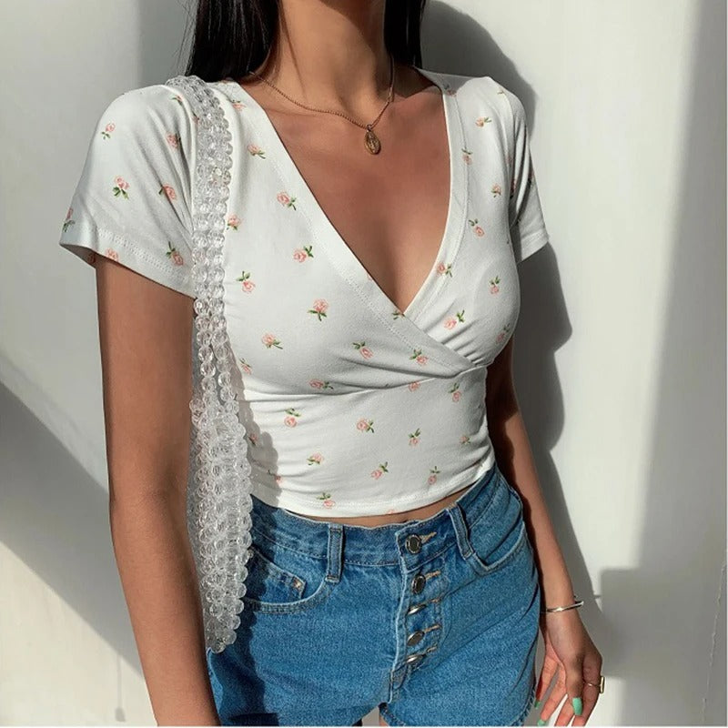 Blossom Wrap Top
