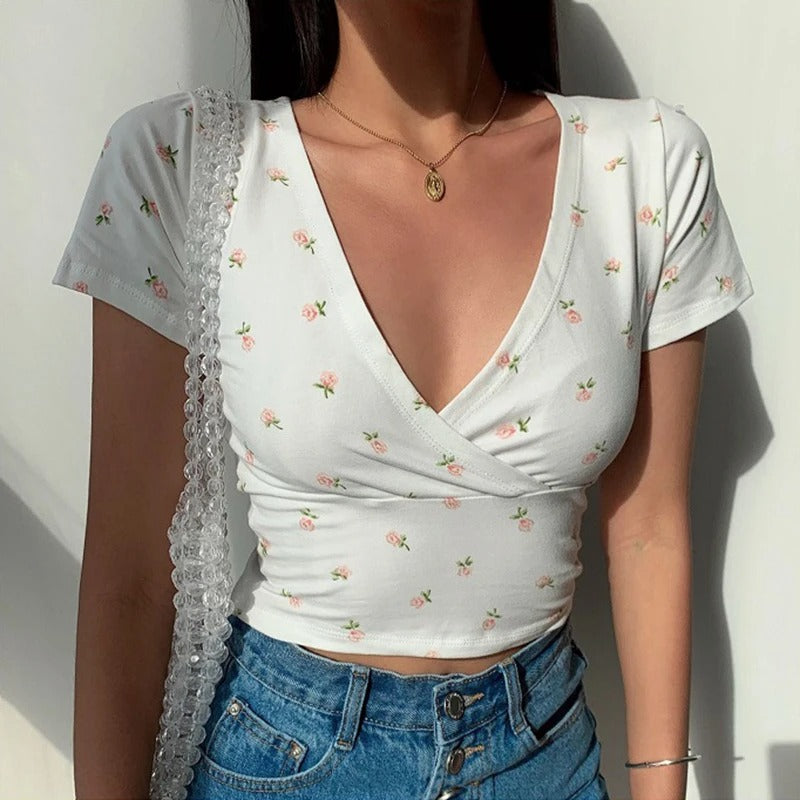 Blossom Wrap Top