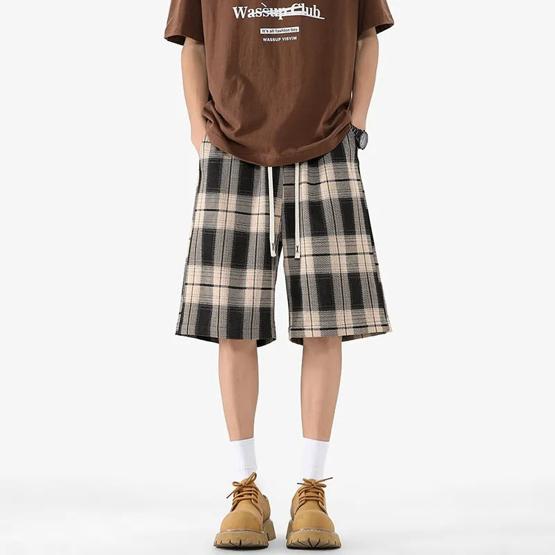 Soft Check Shorts