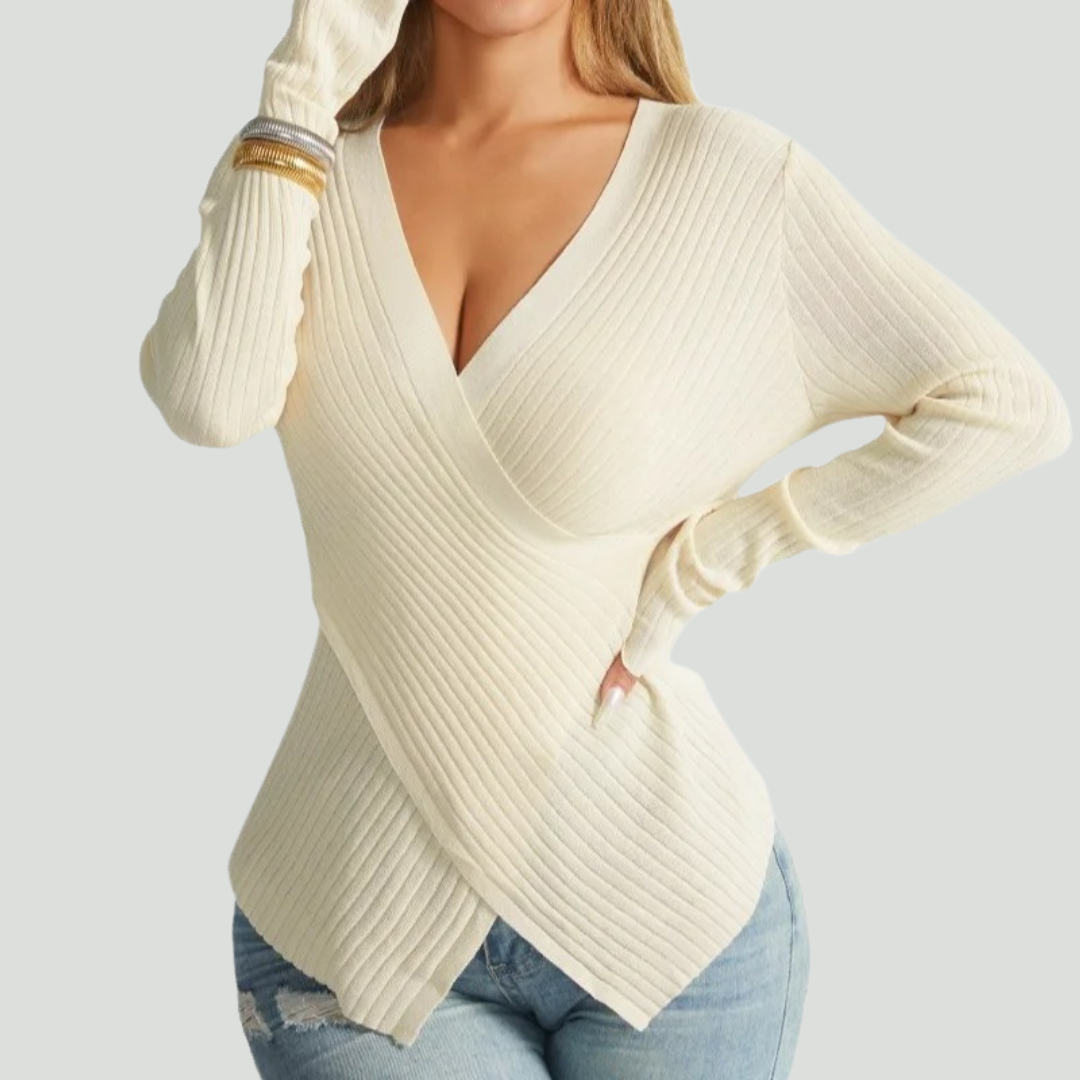 Cross Knit Top