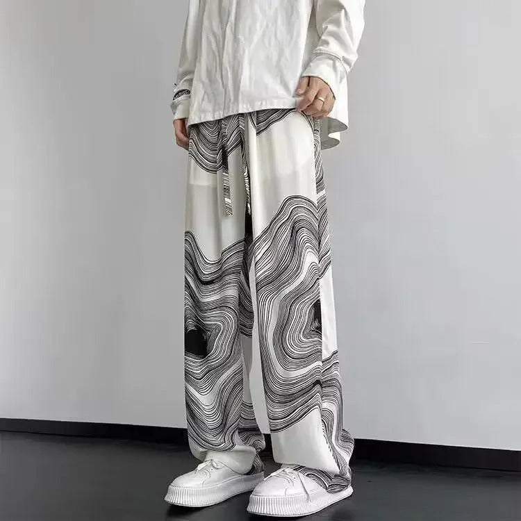 Marble Swirl – Lightweight Summer Pants